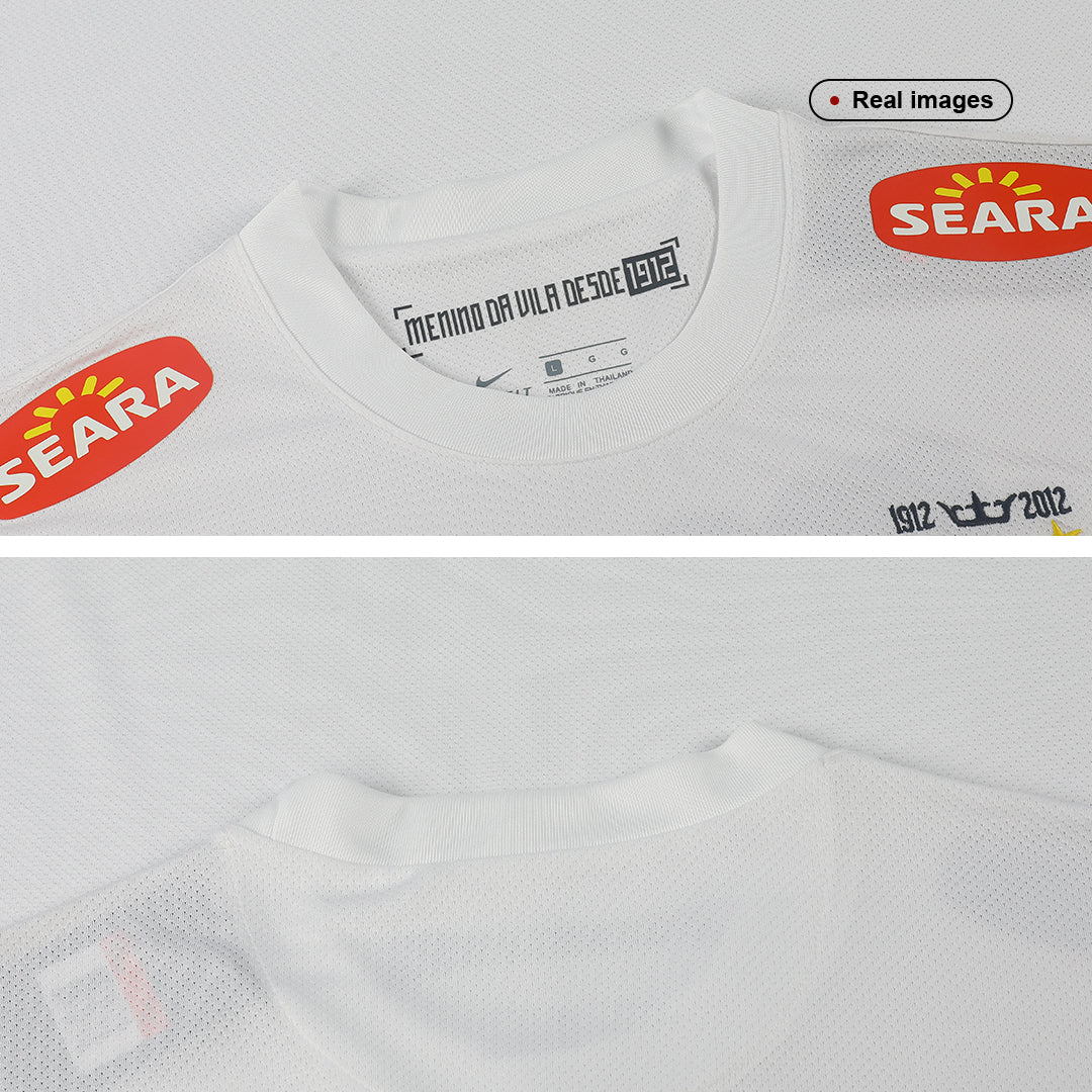 Retro 2012 NEYMAR JR #11 Santos FC Primera Equipación