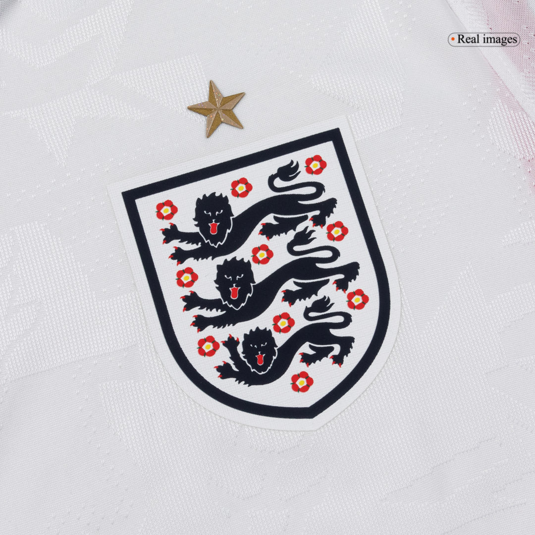 Camiseta Auténtica RICE #4 England 2026 Primera Equipación Copa del Mundo - Version Jugador