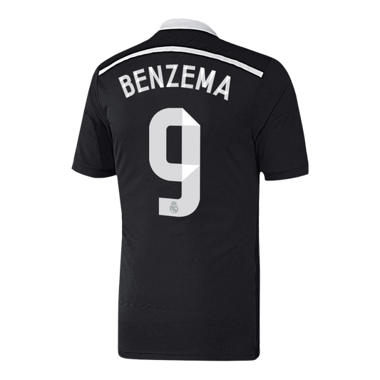 Retro 2014/15 BENZEMA #9 Real Madrid Tercera Equipación camiseta de fútbol 2025/26