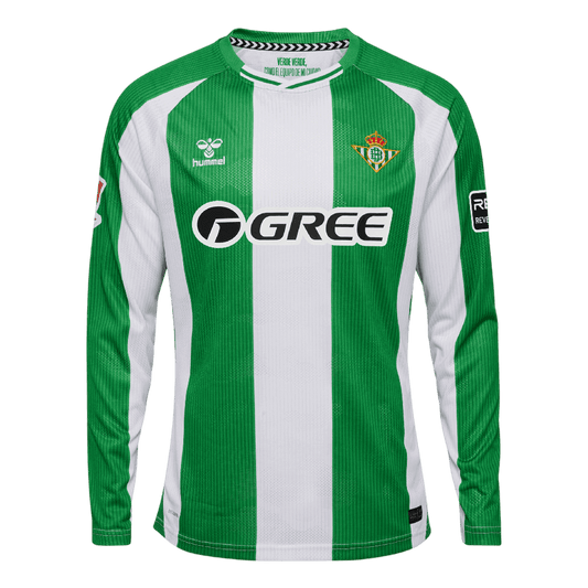 Manga Larga Real Betis 2025/26 Primera Equipación -Versión Hincha camiseta de fútbol