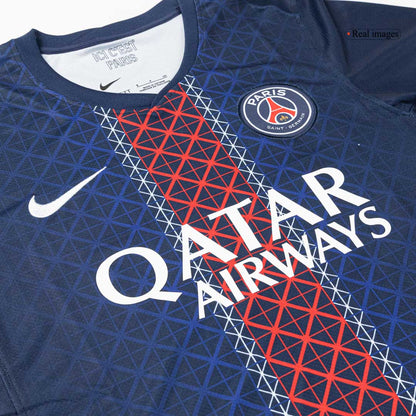 Camiseta D.DOUÉ #14 PSG 2025/26 Primera Equipación - Version Hincha - Calidad premium