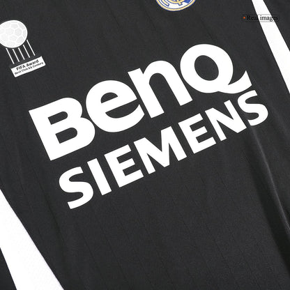 Retro 2006/07 SERGIO RAMOS #4 Real Madrid Segunda Equipación Manga Larga