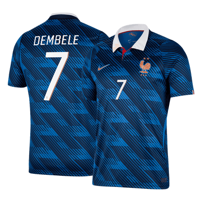 Camiseta DEMBELE #7 France 2026 Primera Equipación Copa del Mundo - Versión Hincha
