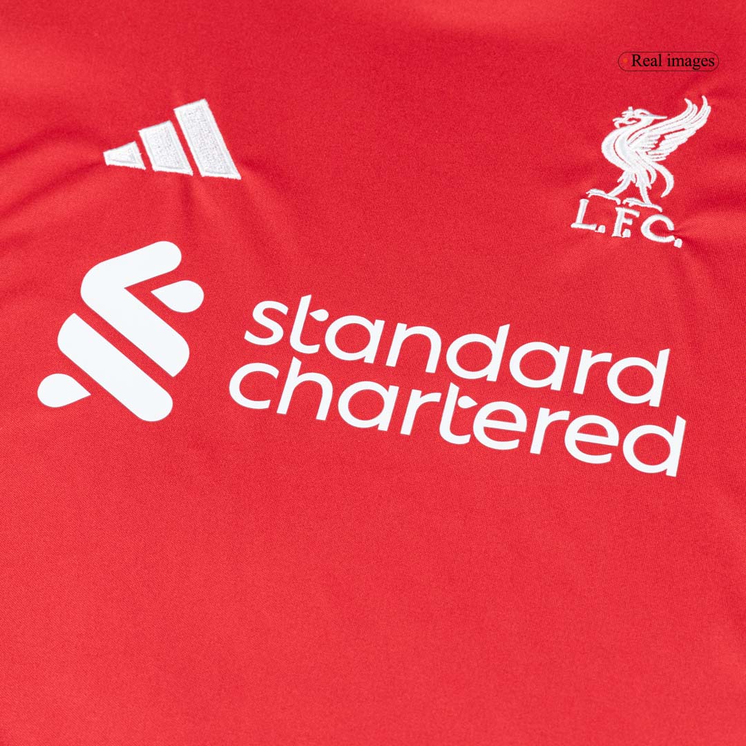 Conjunto Infantil Completo Liverpool 2025/26 Primera Equipación