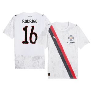 Tricouri Fotbal Manchester City KidSuper RODRIGO #16 2025/26 - Club World Cup (mărime mare)
