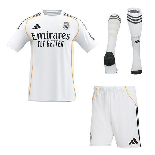 Calidad Premium Conjunto Completo Real Madrid 2025/26 Primera Equipación camiseta de fútbol