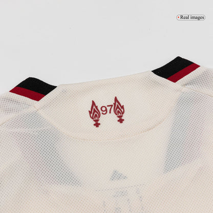 Tricouri Fotbal Liverpool ISAK ##9 Deplasare 2025/26 Authentic
