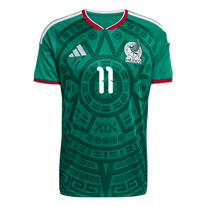 Camiseta S.GIMENEZ #11 Mexico 2026 Primera Equipación Copa del Mundo - Versión Hincha