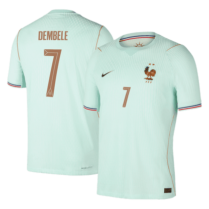 Camiseta Auténtica DEMBELE #7 France 2026 Segunda Equipación Copa del Mundo - Version Jugador