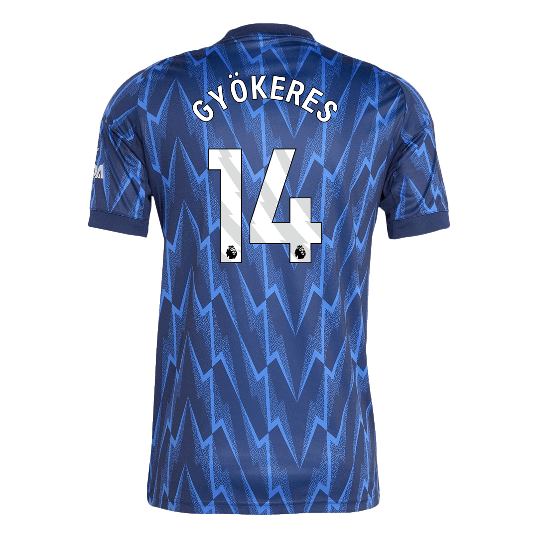 Camiseta GYÖKERES #14 Arsenal 2025/26 Segunda Equipación-Versión Hincha-Camisetas Pasion Shop