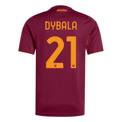 Camiseta DYBALA #21 Roma 2025/26 Primera Equipación - Versión Hincha