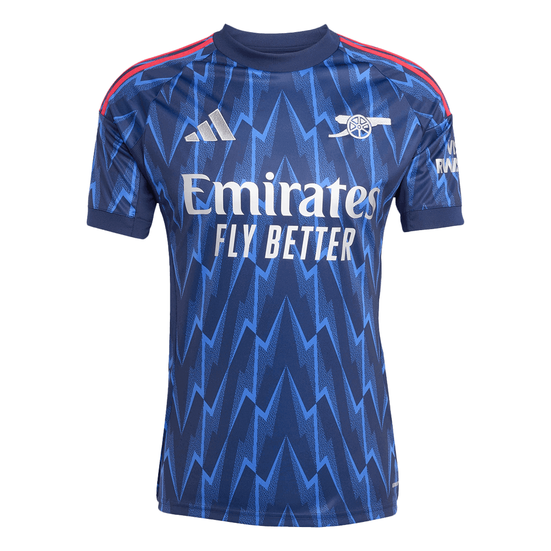 Camiseta ØDEGAARD #8 Arsenal 2025/26 Segunda Equipación-Versión Hincha-Camisetas Pasion Shop