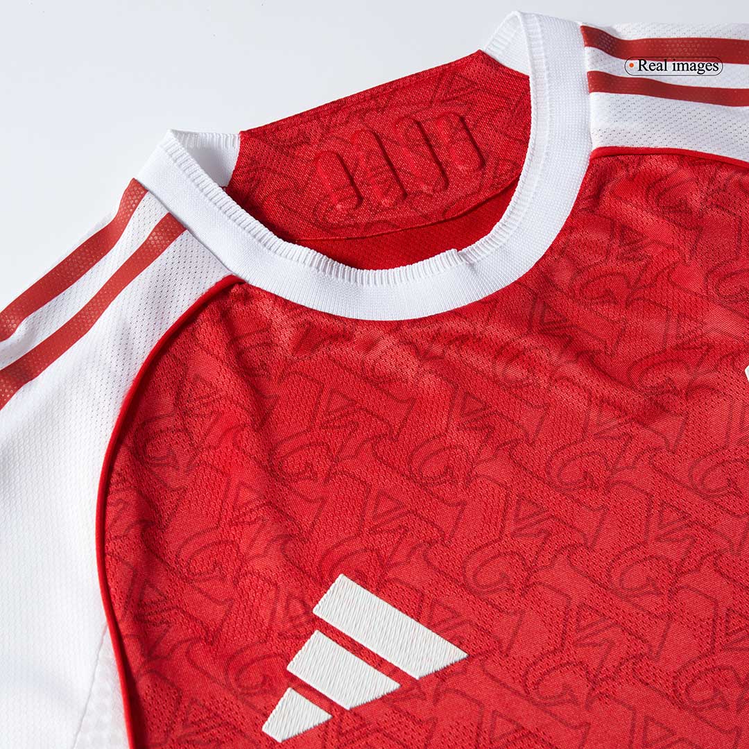 Conjunto Completo Auténtico Arsenal 2025/26 Primera Equipación-Camisetas Pasion Shop