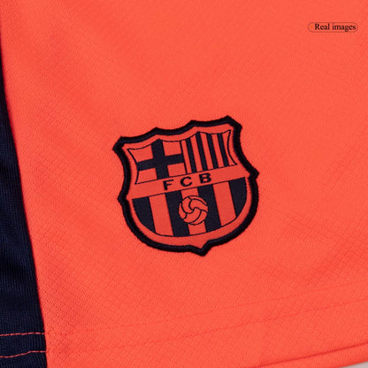 Conjunto Infantil Completo Barcelona 2025/26 Tercera Equipación