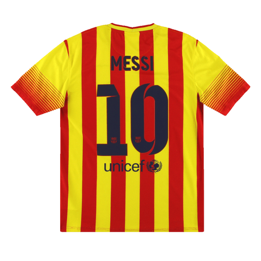 Camiseta Retro 2013/14 MESSI #10 Barcelona Segunda Equipación 2025/26