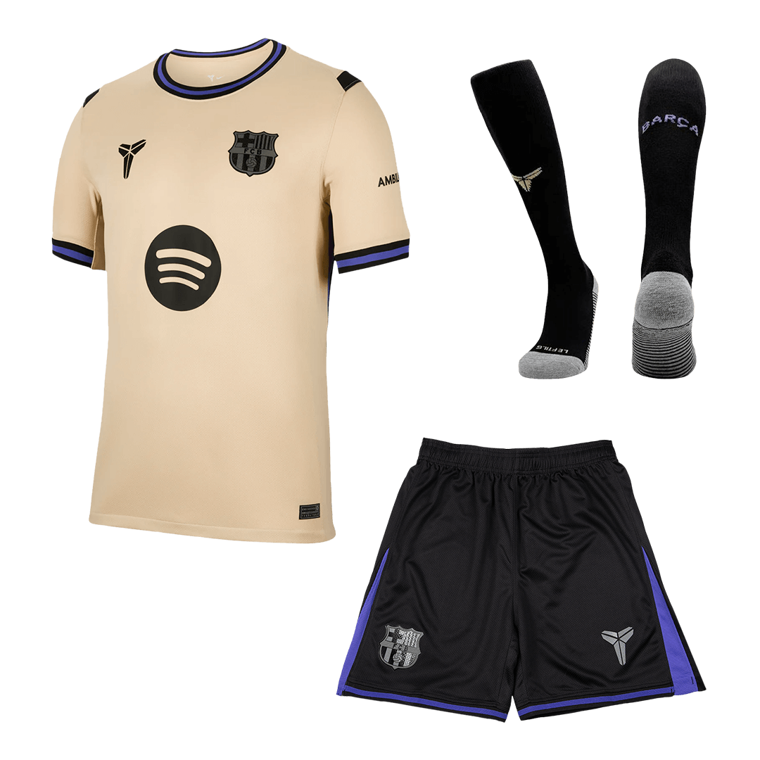 Conjunto Completo Barcelona 2025/26 Segunda Equipación camiseta de fútbol