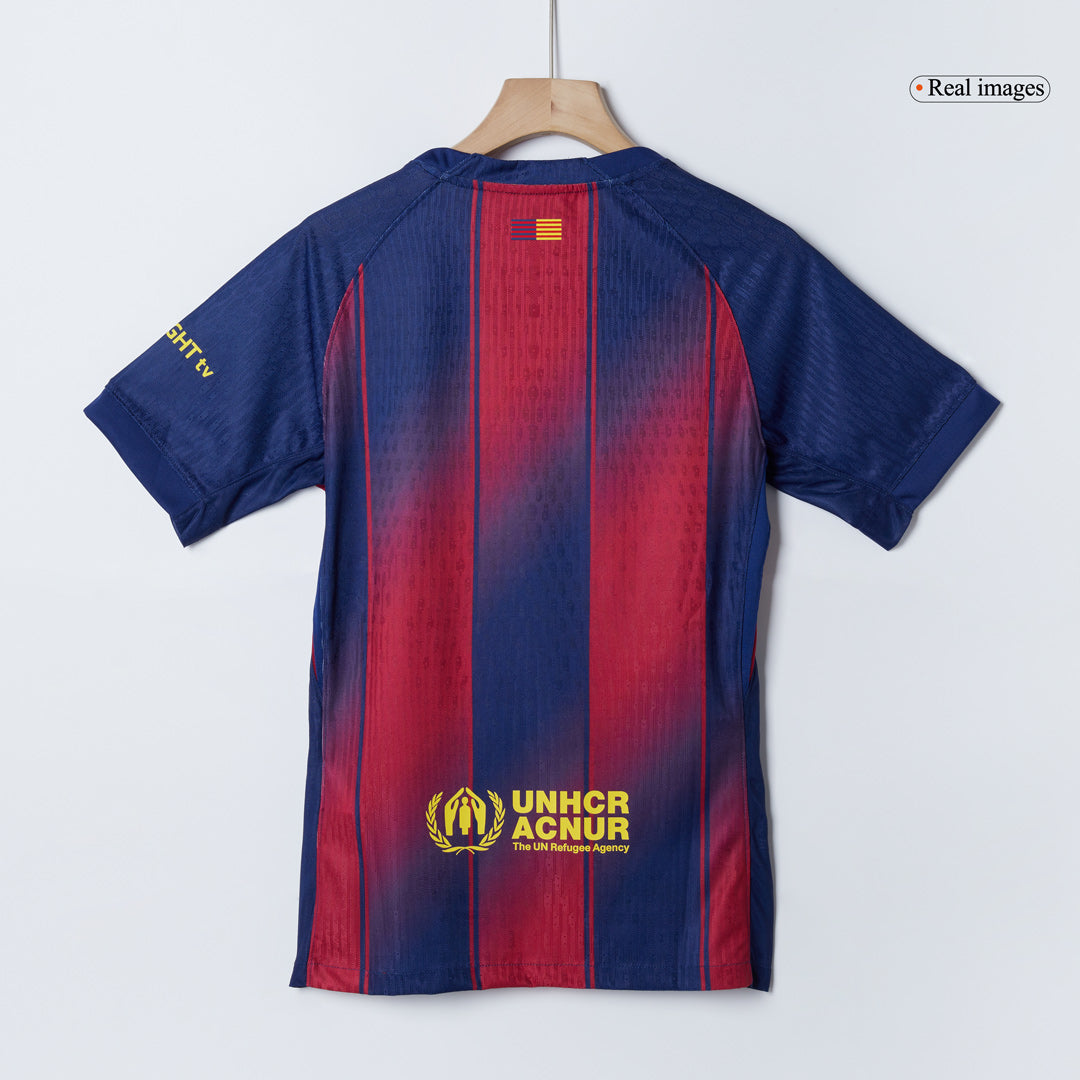 Camiseta Auténtica ROONY #19 Barcelona 2025/26 Primera Equipación-Versión Jugador-Camisetas Pasion Shop