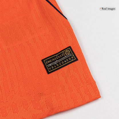 Camiseta Auténtica F.DE JONG #21 Netherlands 2026 Primera Equipación Copa del Mundo - Version Jugador
