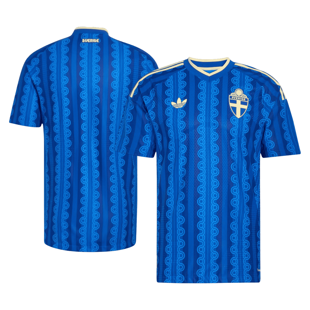 Camiseta Auténtica Sweden 2026 Segunda Equipación Copa del Mundo - Version Jugador