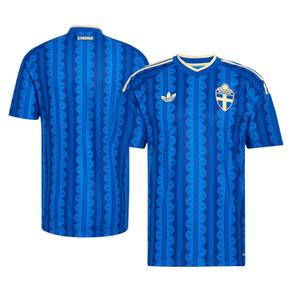 Camiseta Auténtica Sweden 2026 Segunda Equipación Copa del Mundo - Version Jugador