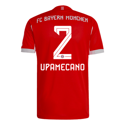Camiseta Auténtica UPAMECANO #2 Bayern Munich 2025/26 Primera Equipación - Version Jugador