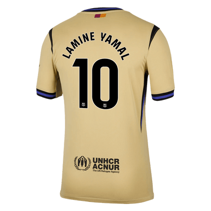 Camiseta LAMINE YAMAL #10 Barcelona 2025/26 Segunda Equipación-Versión Hincha-Camisetas Pasion Shop