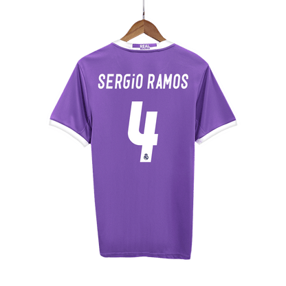 Camiseta Retro 2016/17 SERGIO RAMOS #4 Real Madrid 2025/26