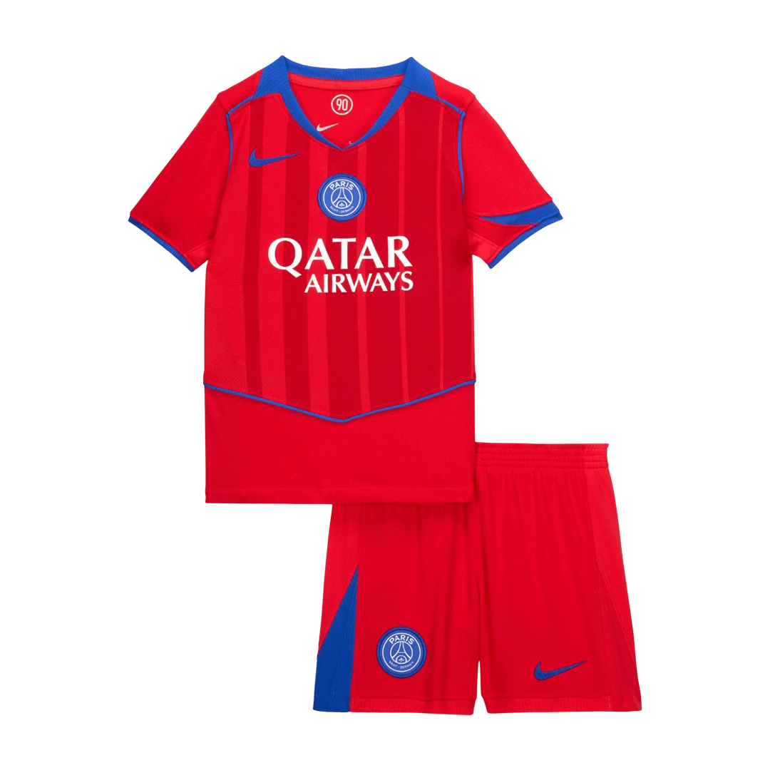 Conjunto Infantil PSG 2025/26 Tercera Equipación camiseta de fútbol