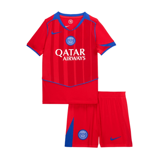 Conjunto Infantil PSG 2025/26 Tercera Equipación camiseta de fútbol