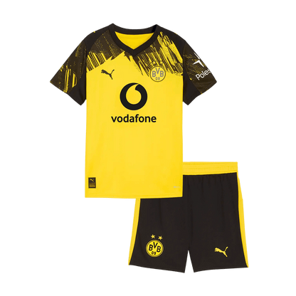 Conjunto Infantil Borussia Dortmund 2025/26 Primera Equipación camiseta de fútbol