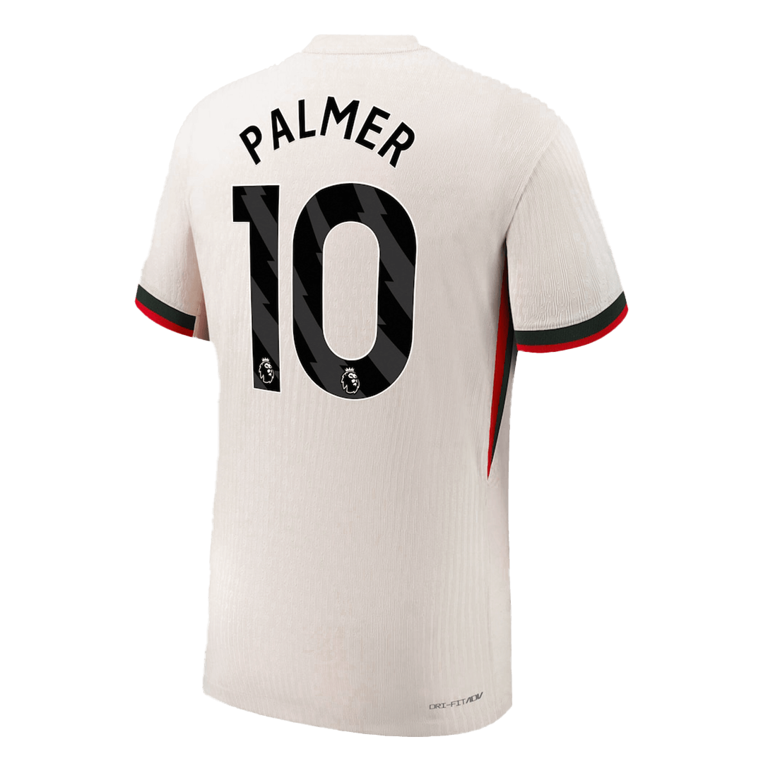Camiseta Auténtica PALMER #10 Chelsea 2025/26 Segunda Equipación-Versión Jugador-Camisetas Pasion Shop