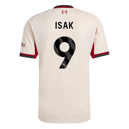 Camiseta ISAK #9 Liverpool 2025/26 Segunda Equipación-Versión Hincha-Camisetas Pasion Shop