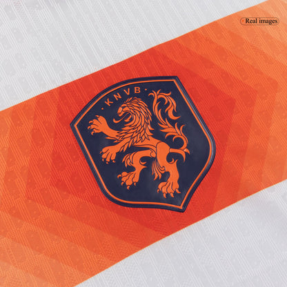 Camiseta Auténtica F.DE JONG #21 Netherlands 2026 Segunda Equipación Copa del Mundo - Version Jugador