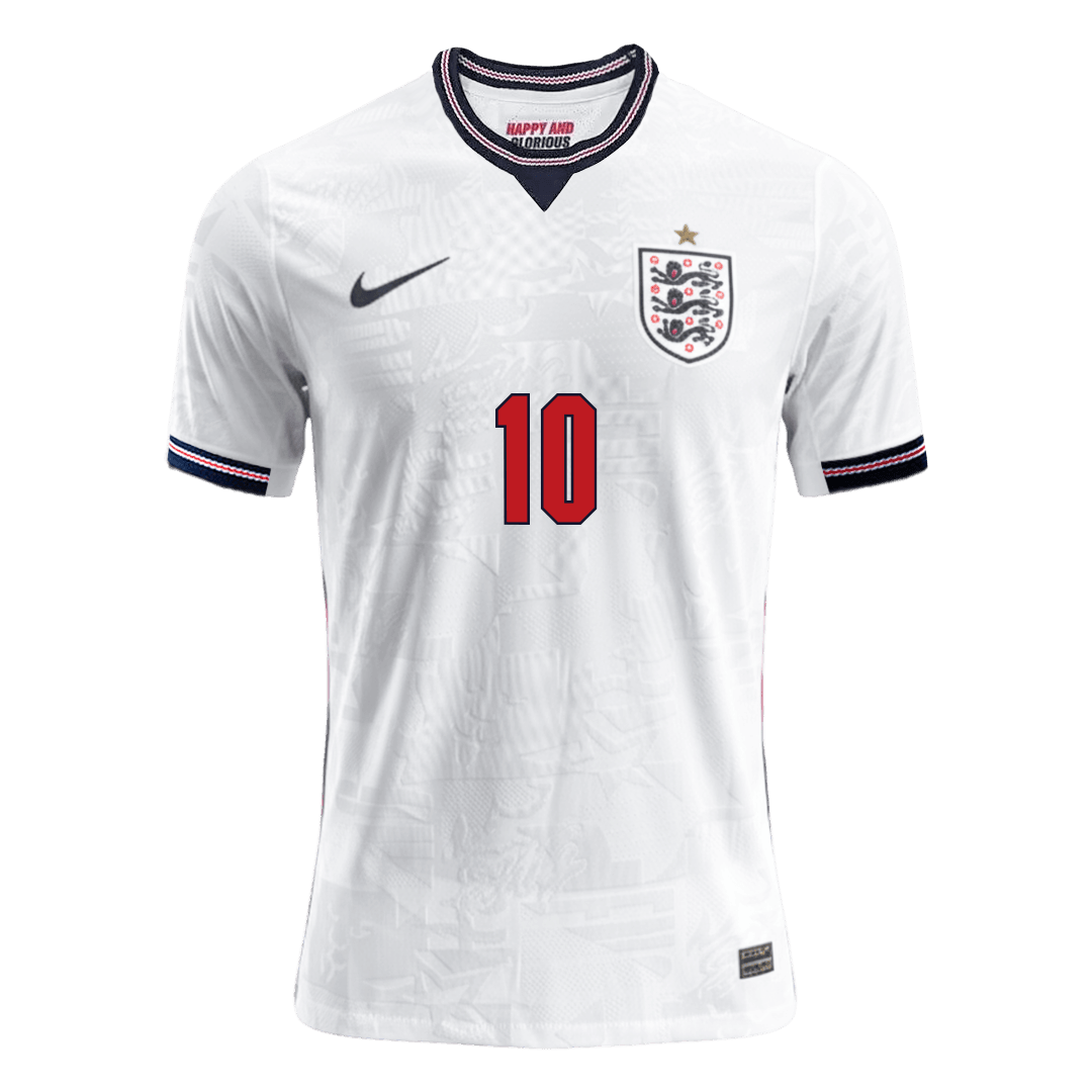 Camiseta Auténtica BELLINGHAM #10 England 2026 Primera Equipación Copa del Mundo - Version Jugador