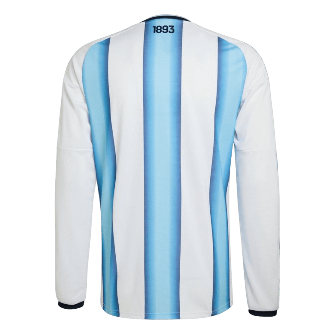 Manga Larga Argentina 2026 Primera Equipación Copa del Mundo - Version Hincha