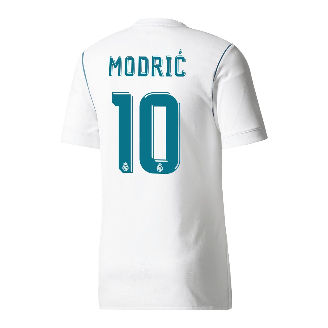 Camiseta Retro 2017/18 Modrić #10 Real Madrid Primera Equipación 2025/26
