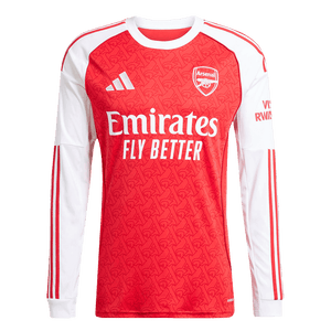 Tricouri Fotbal Arsenal Acasă 2025/26 Mânecă Lungă (mărime mare)