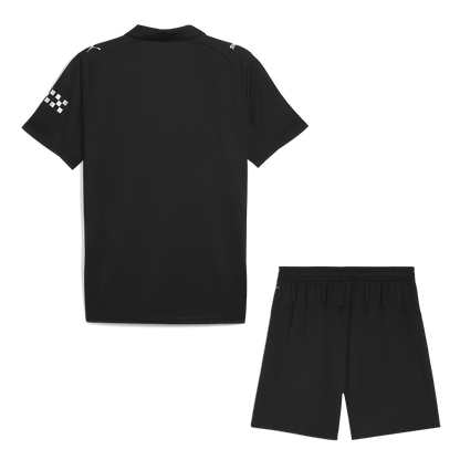Conjunto Manchester City 2025/26 Segunda Equipación (Camiseta + Pantalón Corto)-Camisetas Pasion Shop