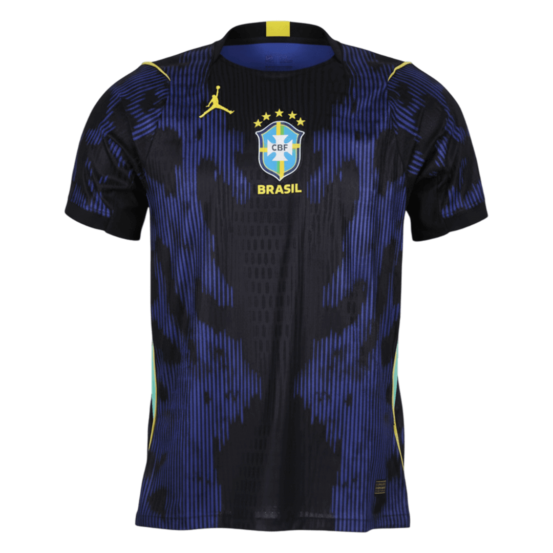 Camiseta Auténtica Brazil 2026 Segunda Equipación Copa del Mundo -Versión Jugador