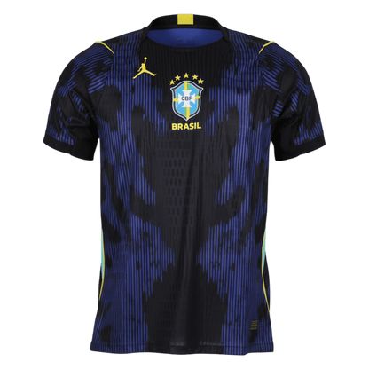Camiseta Auténtica Brazil 2026 Segunda Equipación Copa del Mundo -Versión Jugador