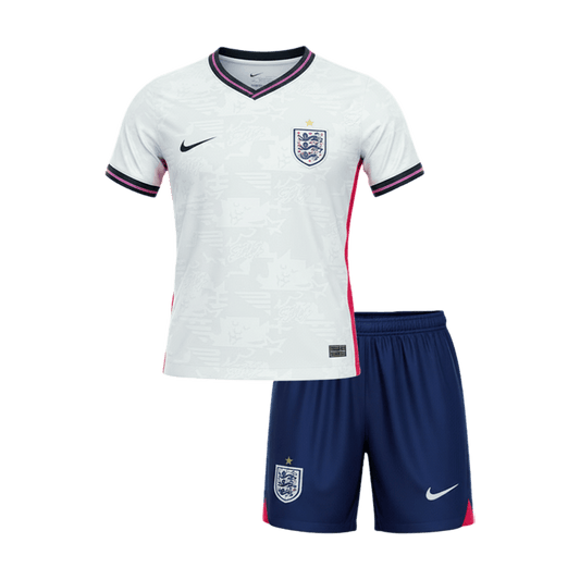 Conjunto Infantil England 2026 Primera Equipación Copa del Mundo camiseta de fútbol