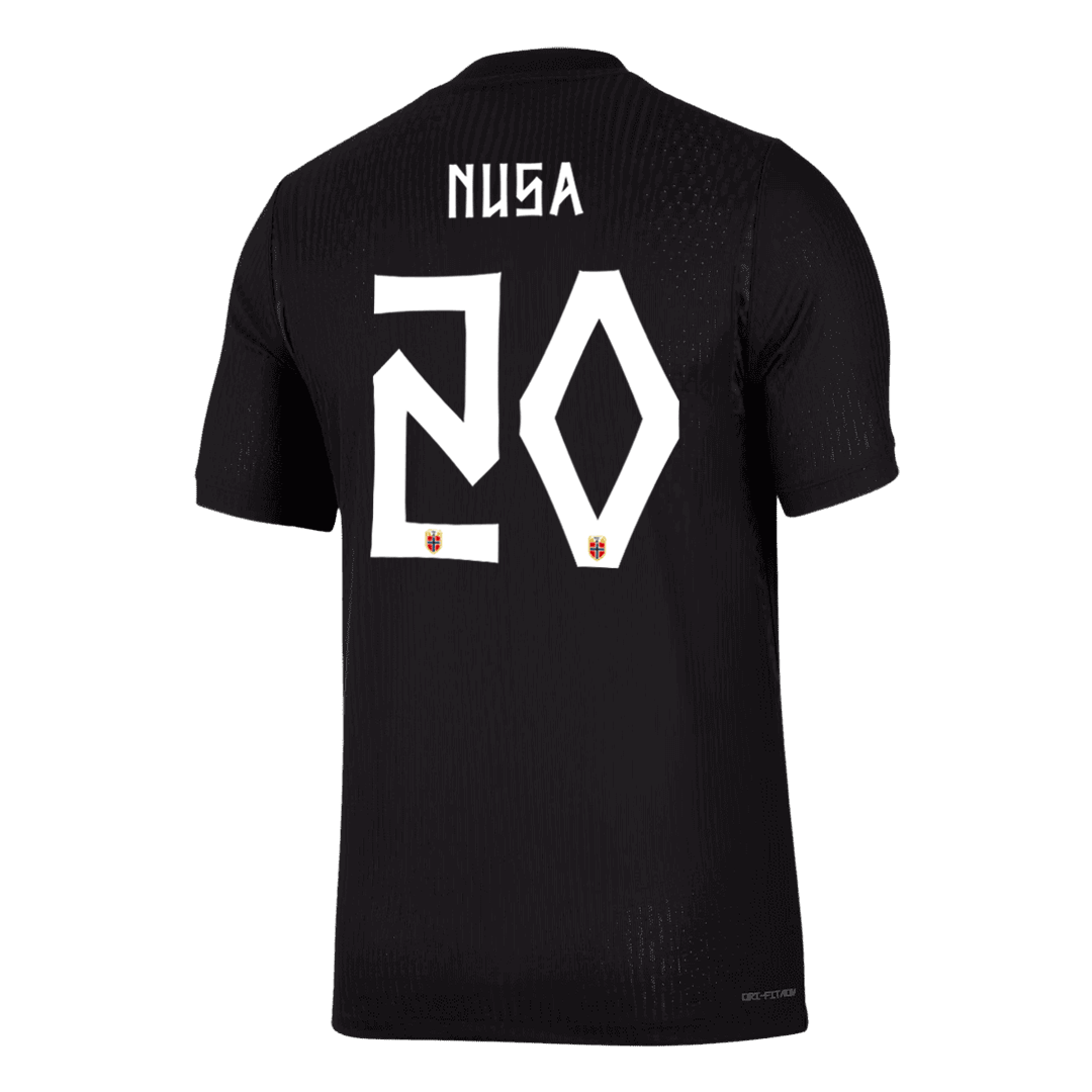 Camiseta Auténtica NUSA #20 Norway 2026 Segunda Equipación Copa del Mundo - Version Jugador