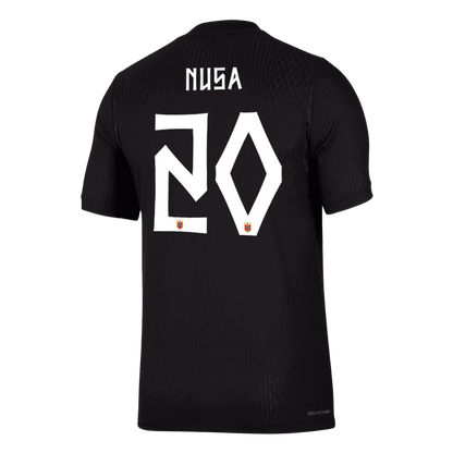 Camiseta Auténtica NUSA #20 Norway 2026 Segunda Equipación Copa del Mundo - Version Jugador