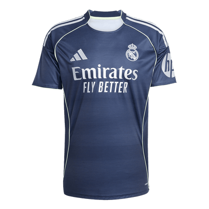 Calidad Premium Camiseta Real Madrid 2025/26 Segunda Equipación-Versión Hincha