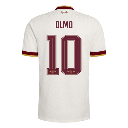 Camiseta Auténtica OLMO #10 Spain 2026 Segunda Equipación Copa del Mundo - Version Jugador