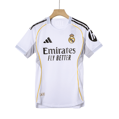 Tricouri Fotbal Real Madrid HUIJSEN #24 Acasă 2025/26 Authentic - Premium