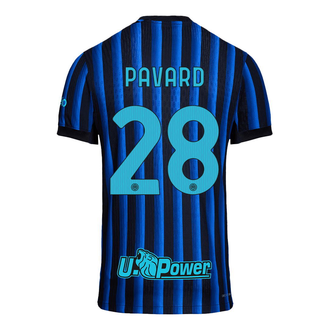 Camiseta Auténtica PAVARD #28 Inter Milan 2025/26 Primera Equipación - Version Jugador