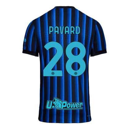 Camiseta Auténtica PAVARD #28 Inter Milan 2025/26 Primera Equipación - Version Jugador