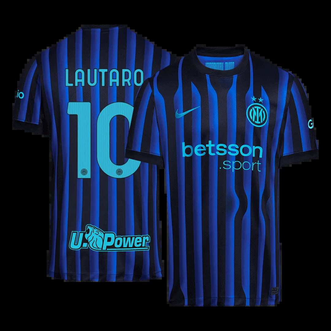Camiseta LAUTARO #10 Inter Milán 2025/26 Primera Equipación-Versión Hincha