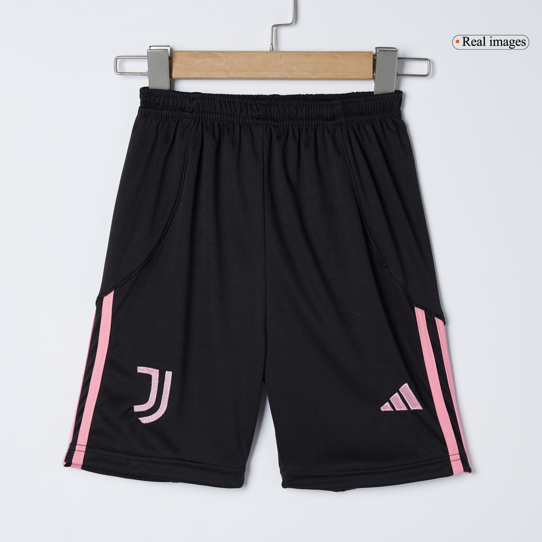 Conjunto Infantil Completo Juventus 2025/26 Primera Equipación Kids-Camisetas Pasion Shop